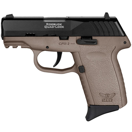 SCCY CPX-2 9MM FDE BLK NMS 10RD - Pistols